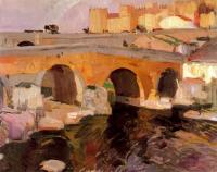 Joaquin Sorolla y Bastida - The Old Bridge of Avila